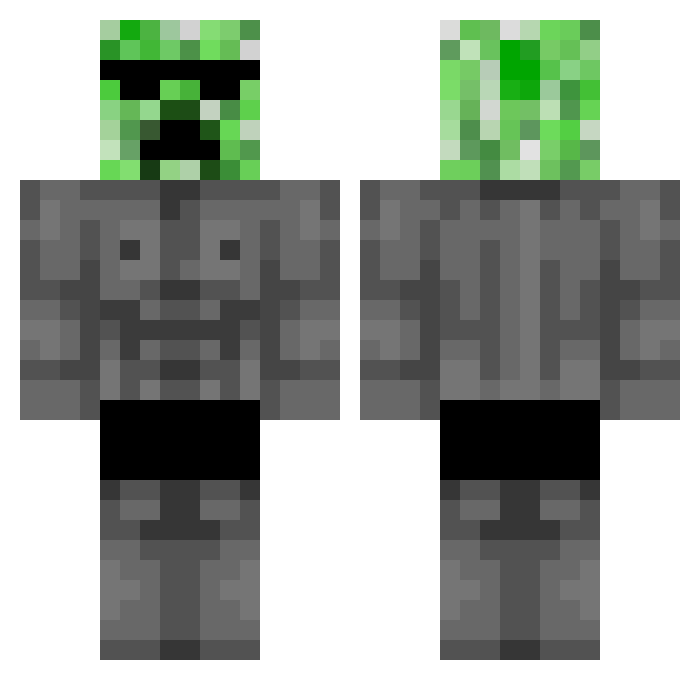 s1mons62 Minecraft skin, front and back view