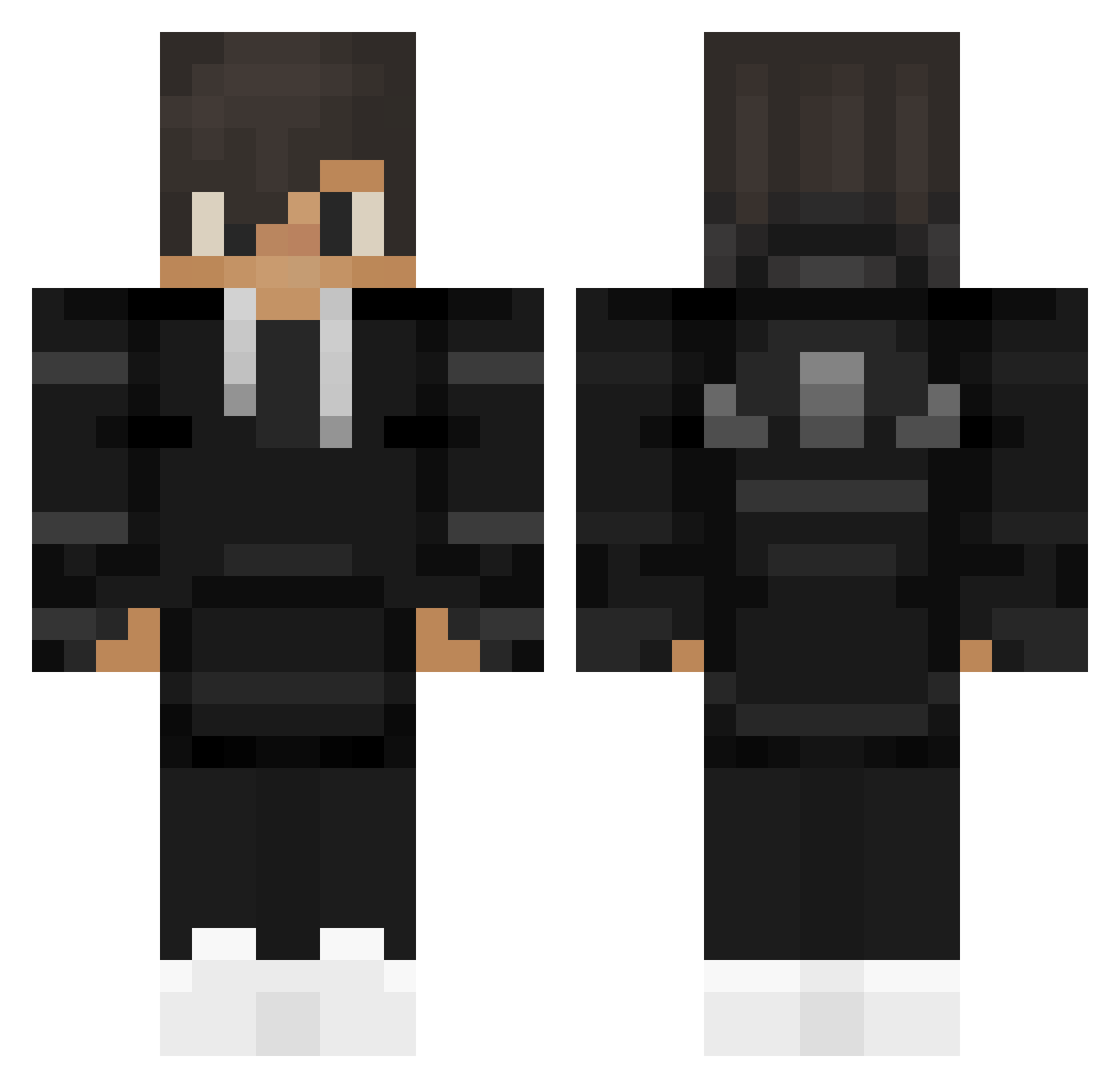 tomy_23 Minecraft skin, front and back view