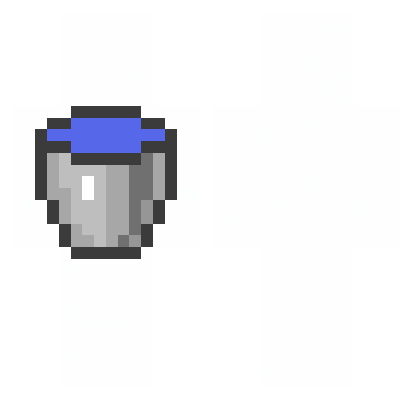 Mikveh Minecraft skin, front and back view