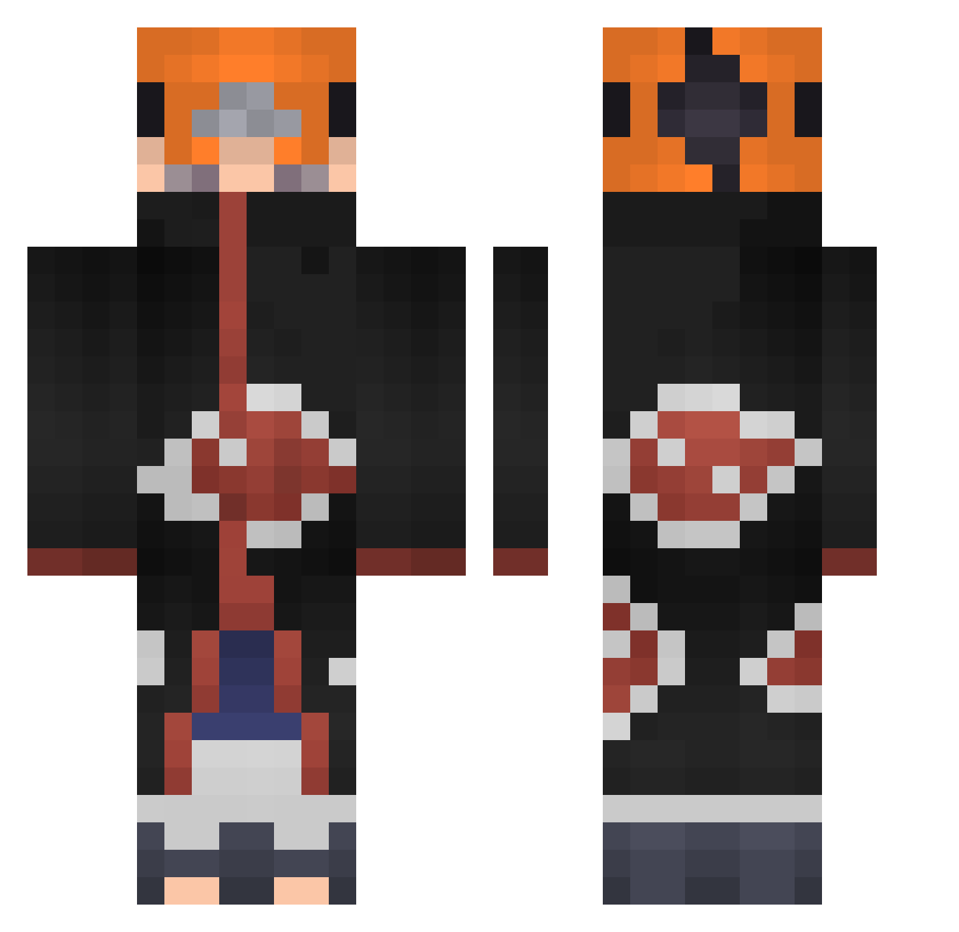 Boriphat__ Minecraft skin, front and back view