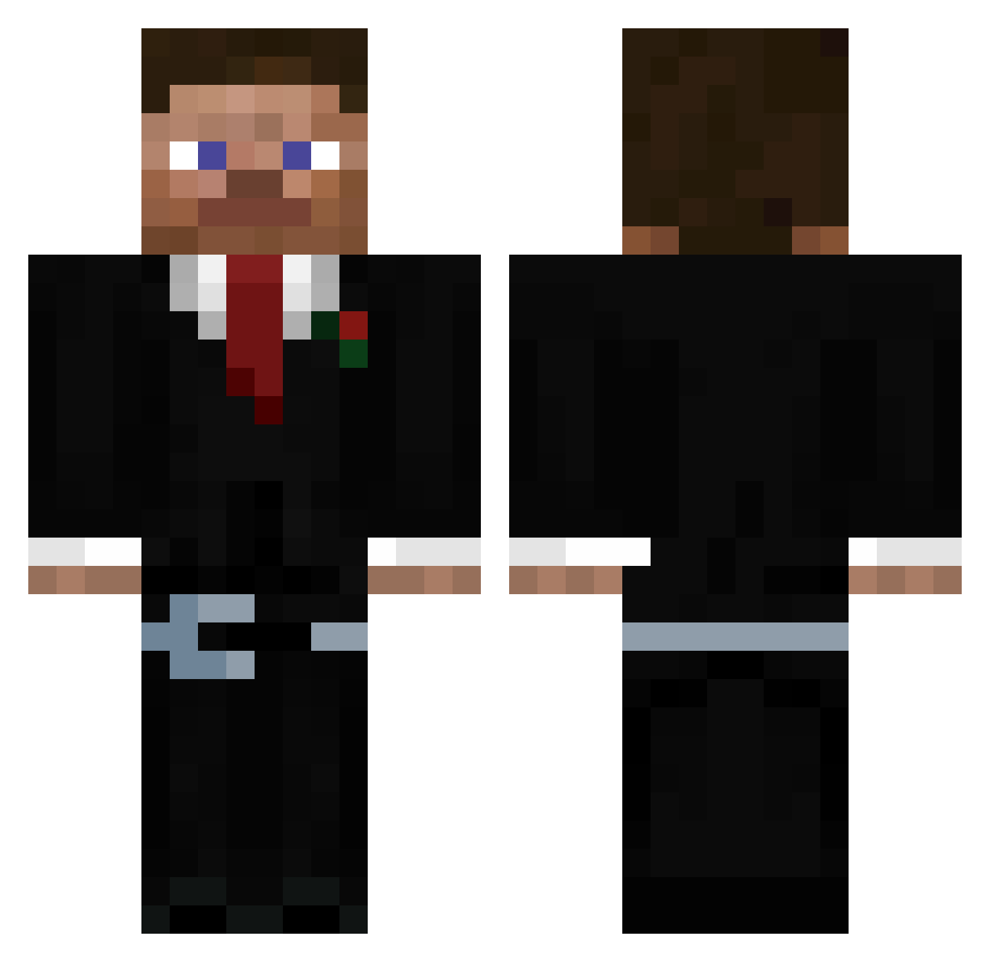 LaysChipsChips Minecraft skin, front and back view