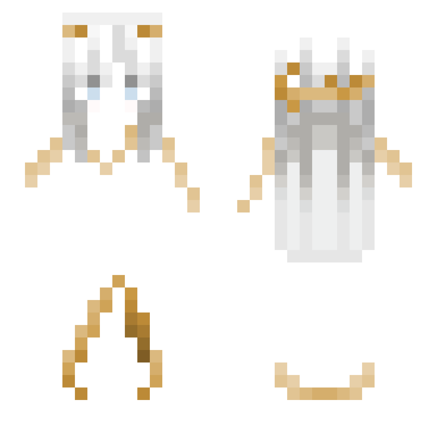 VIP_9 Minecraft skin, front and back view