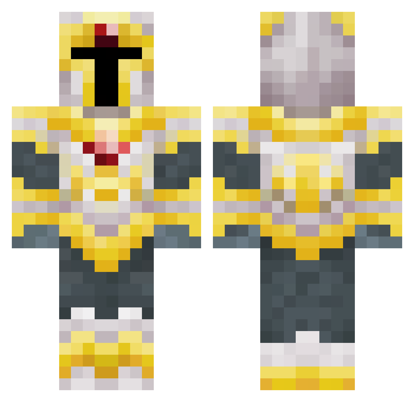 Smartboy4826912 Minecraft skin, front and back view