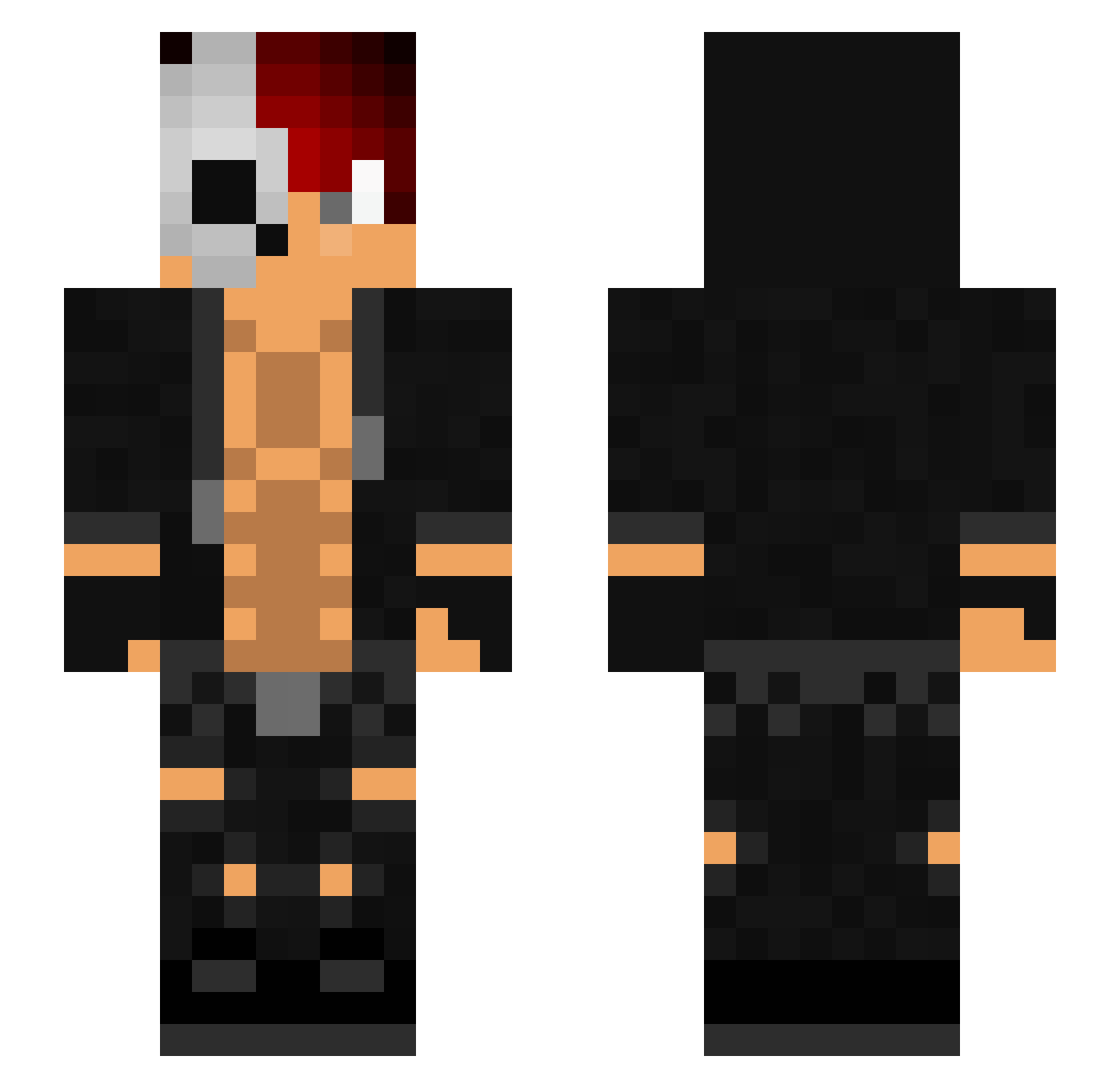 Resen_ Minecraft skin, front and back view