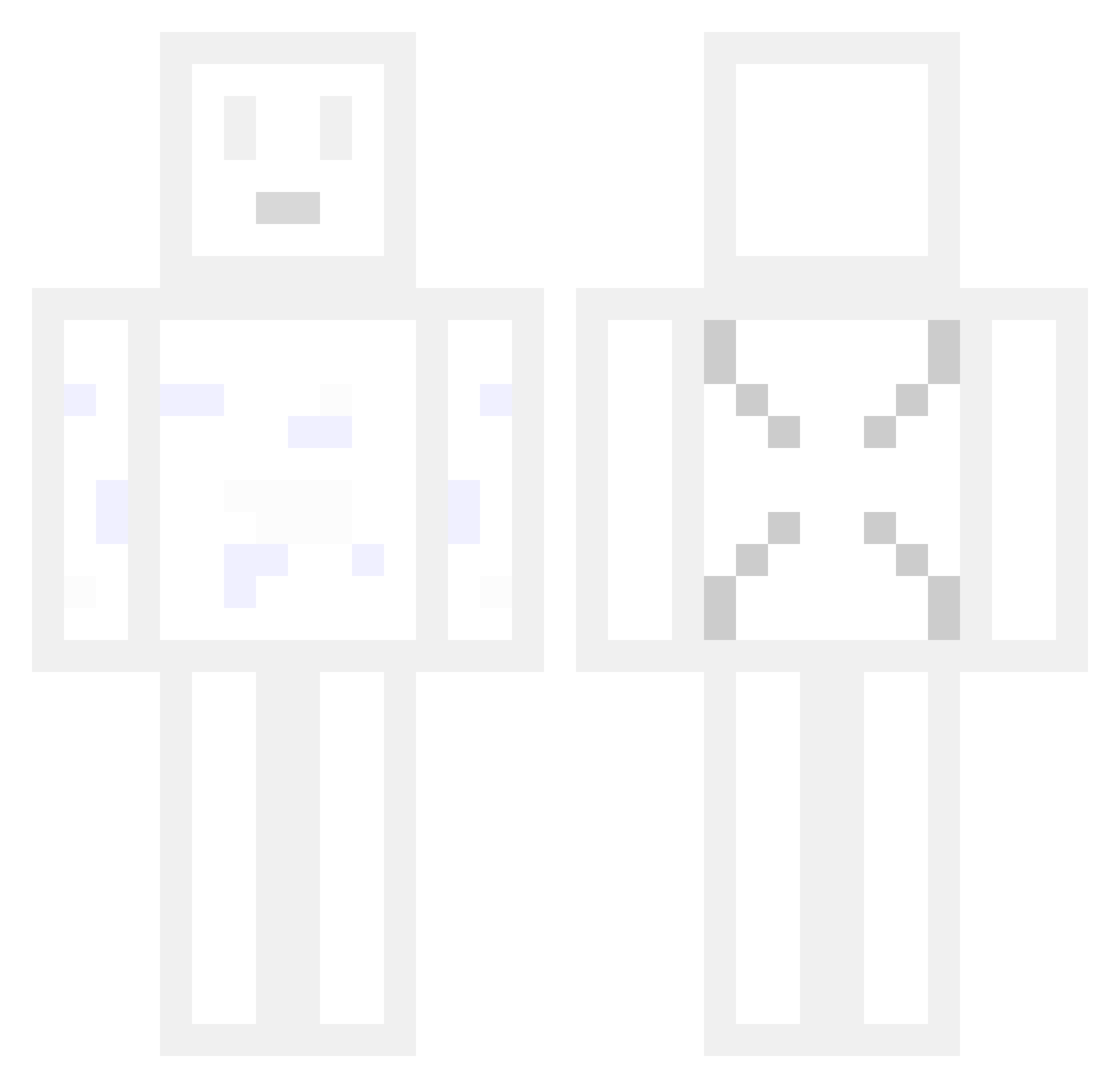 ScaryShark22871 Minecraft skin, front and back view