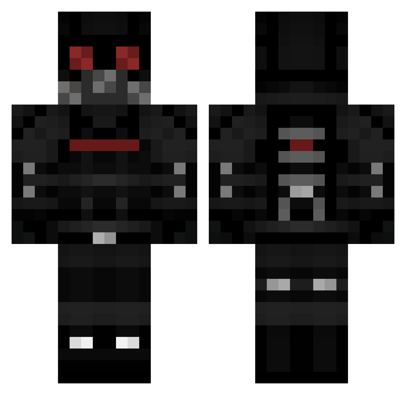 timtimothy32 Minecraft skin, front and back view