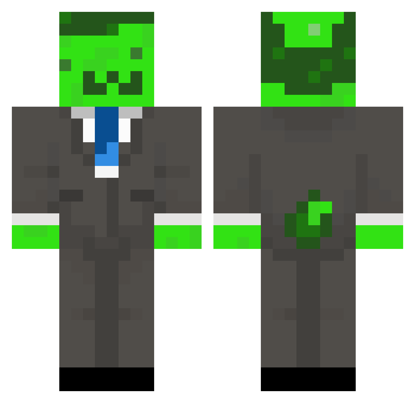 Mariusen300111 Minecraft skin, front and back view