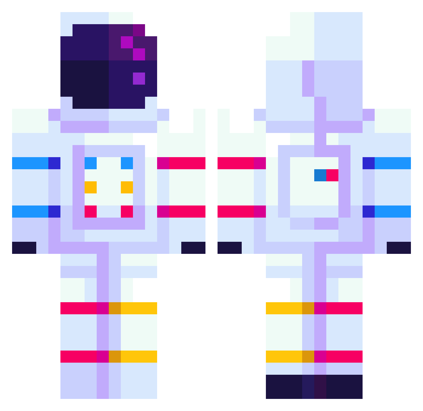 eduardolt23 Minecraft skin, front and back view