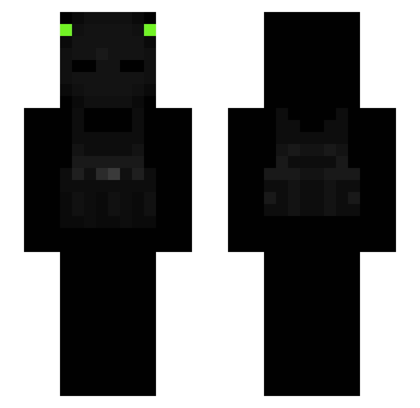 kissmyax_ Minecraft skin, front and back view