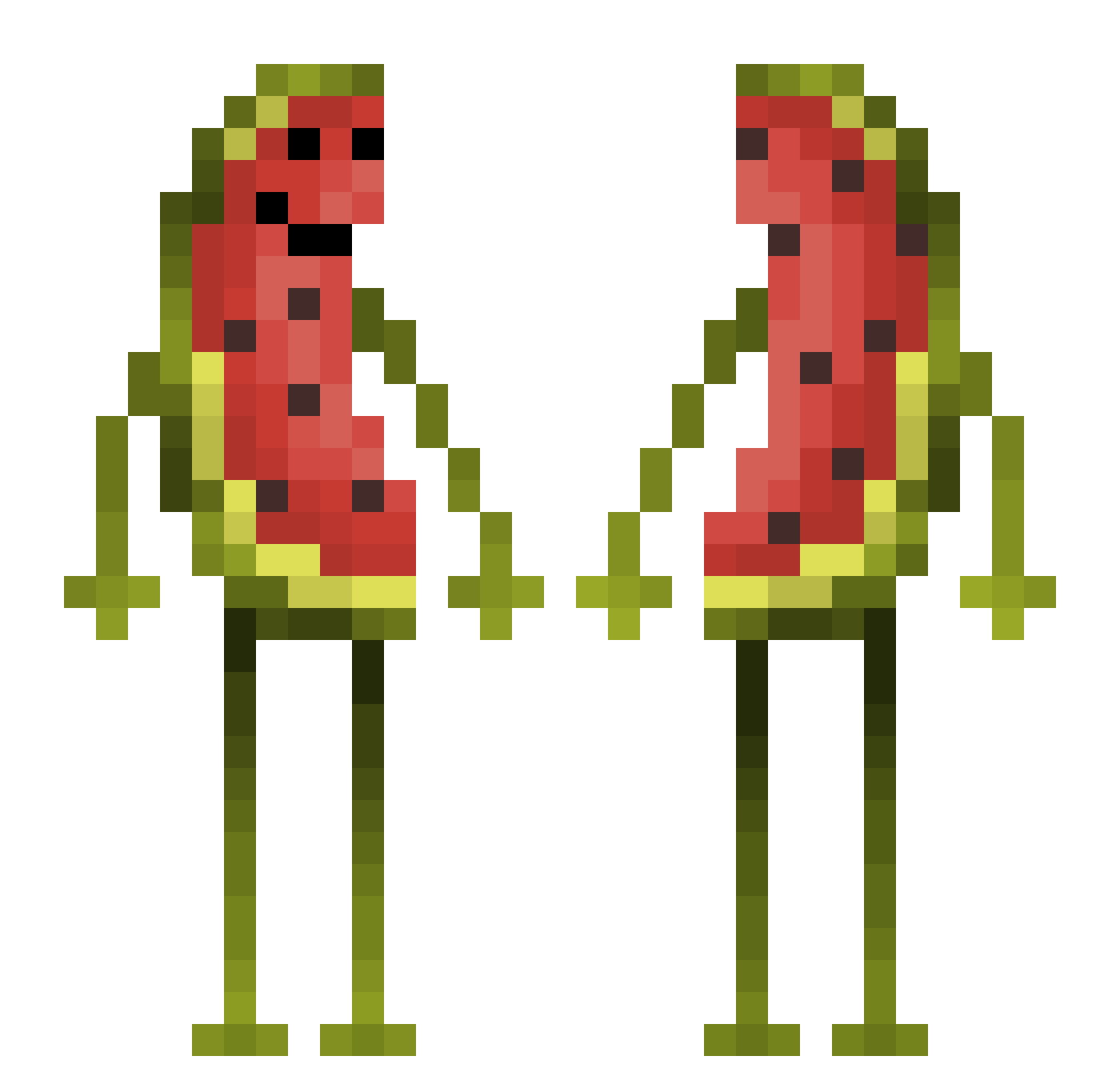 yu__603 Minecraft skin, front and back view