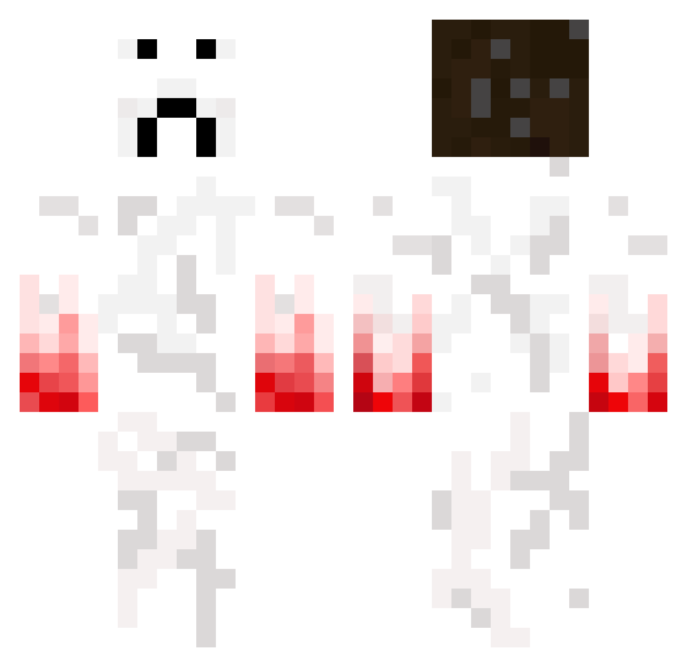 ThePTeam Minecraft skin, front and back view