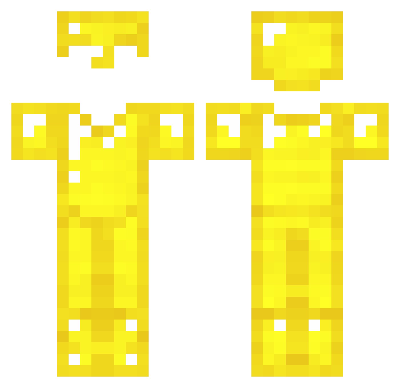 CTFProdigy Minecraft skin, front and back view