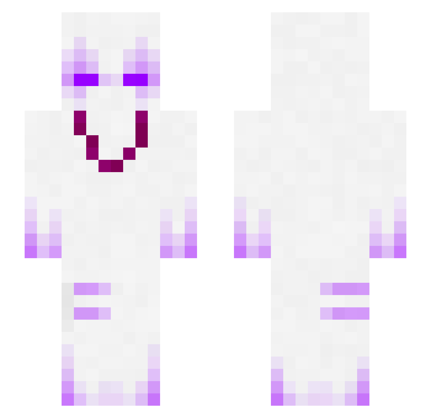 CarboNauraa_ Minecraft skin, front and back view