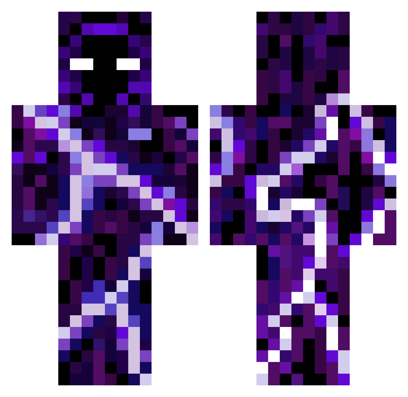lanjiaokim Minecraft skin, front and back view
