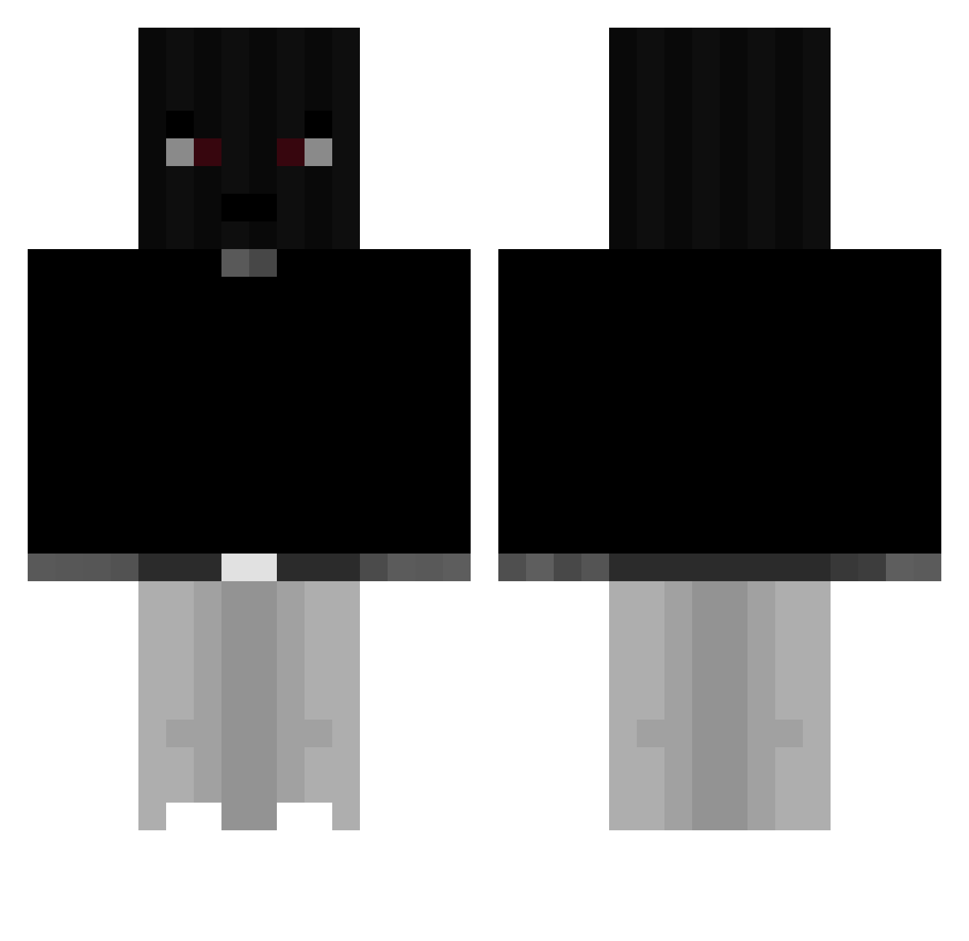 d3cyzja_ Minecraft skin, front and back view