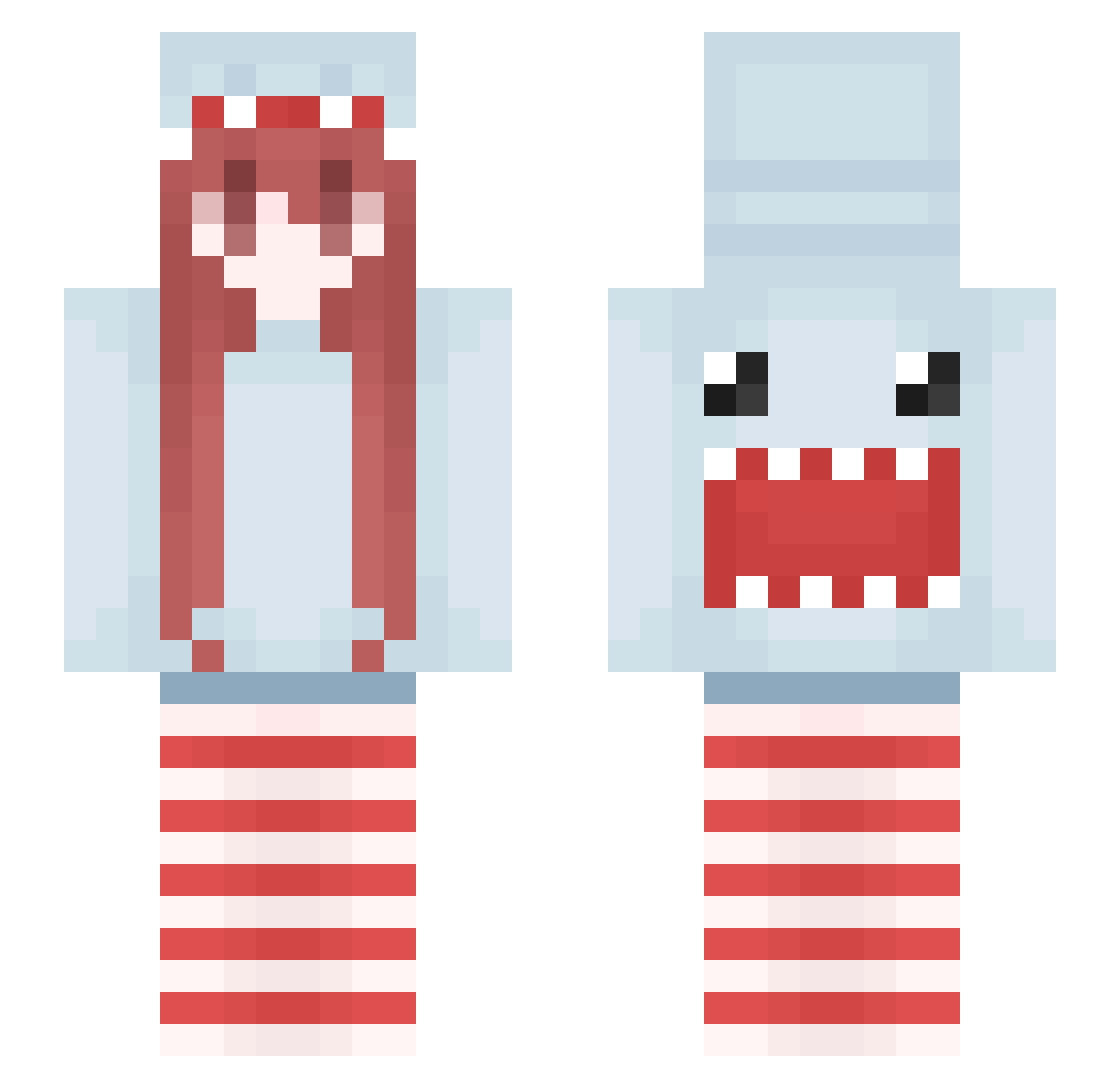 cherieeens Minecraft skin, front and back view
