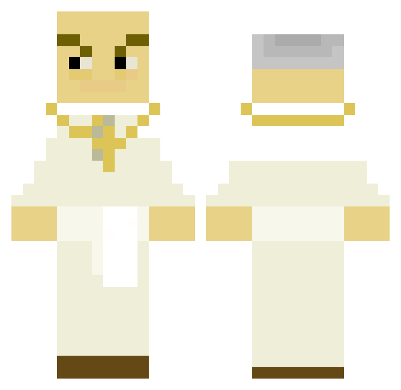 sandau2137 Minecraft skin, front and back view