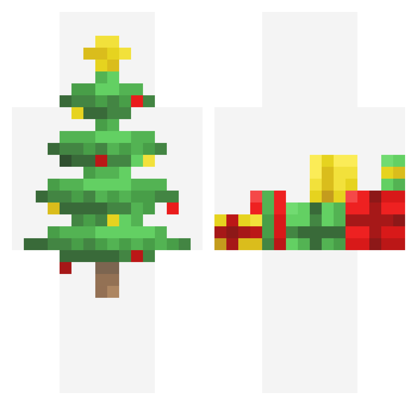 marelgaminghd Minecraft skin, front and back view