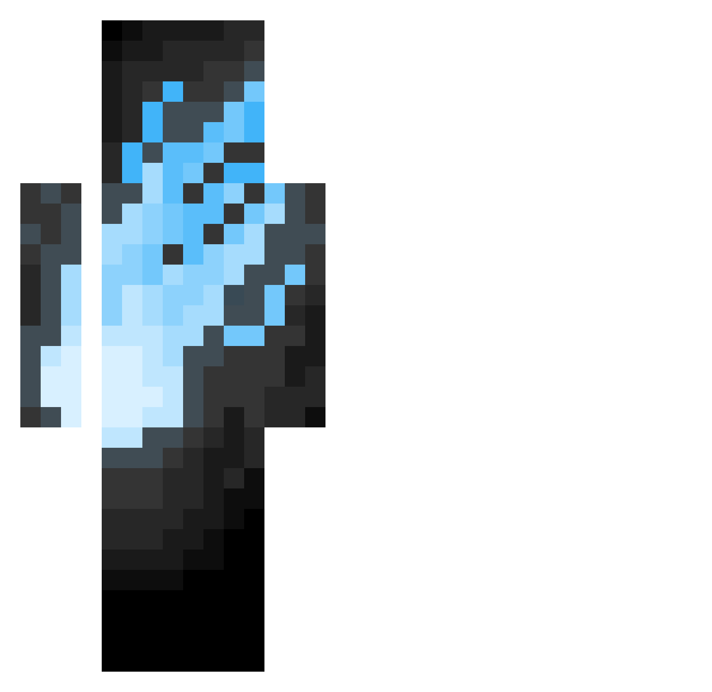 Stampe7777 Minecraft skin, front and back view