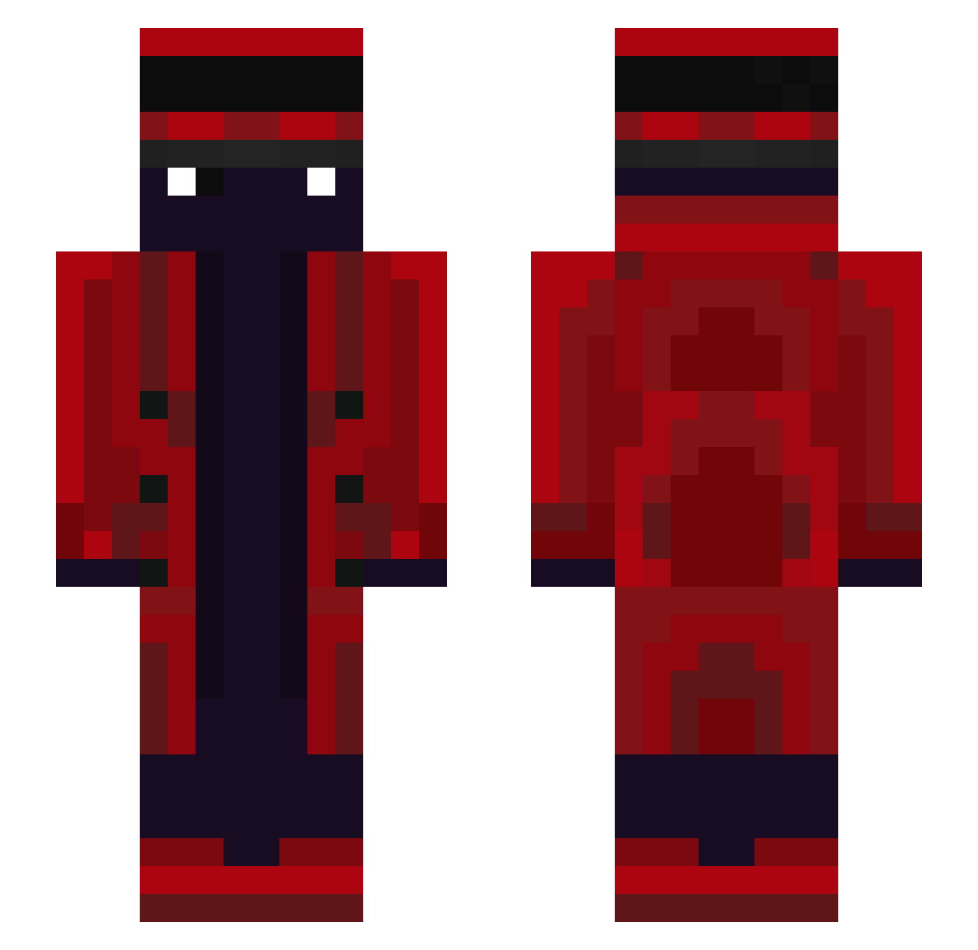 Nouvau - black hat Minecraft skin