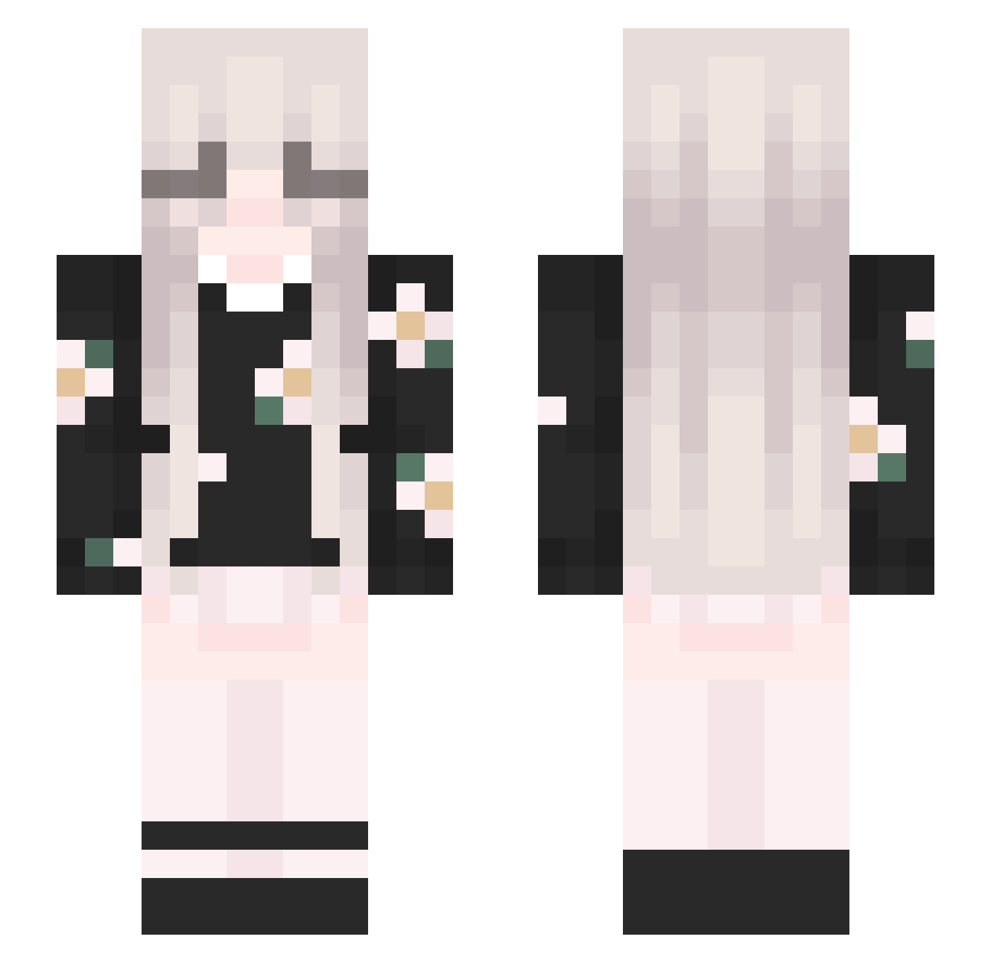 _IMTH3CH0S3N0N3_ Minecraft skin, front and back view