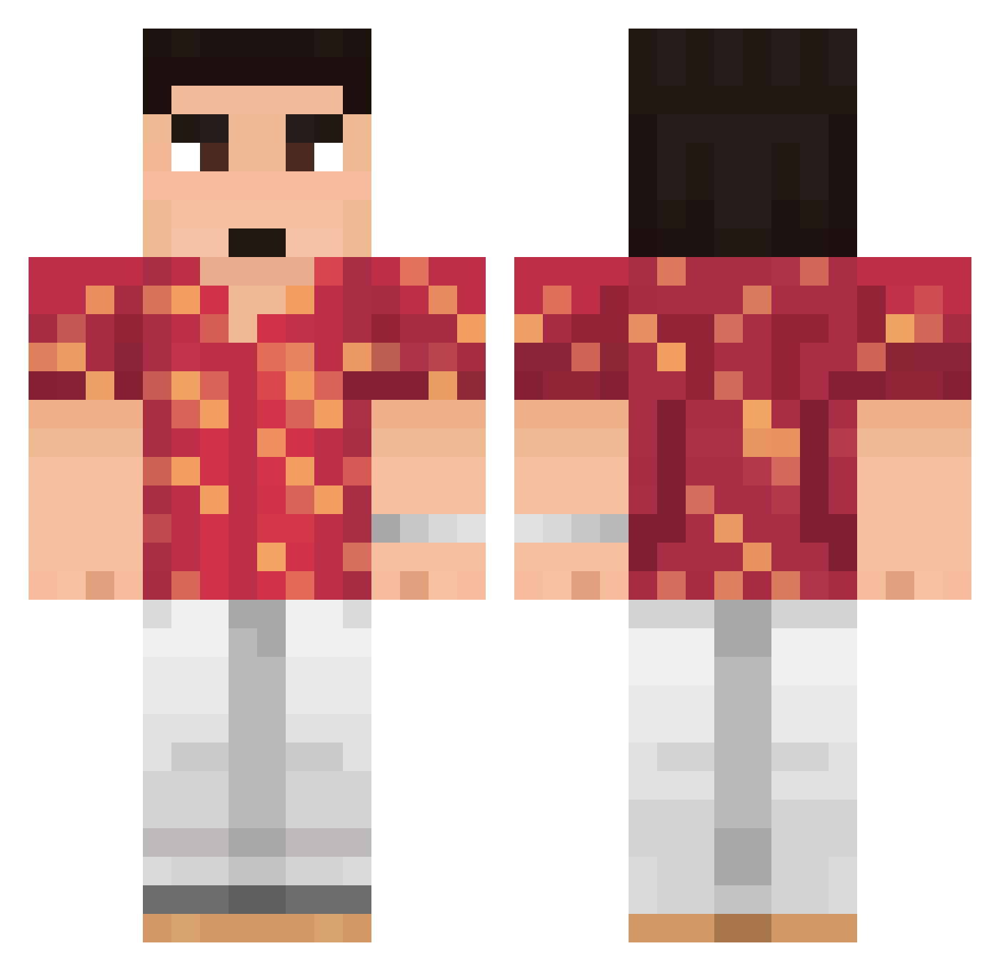 danyapodpivasov Minecraft skin, front and back view