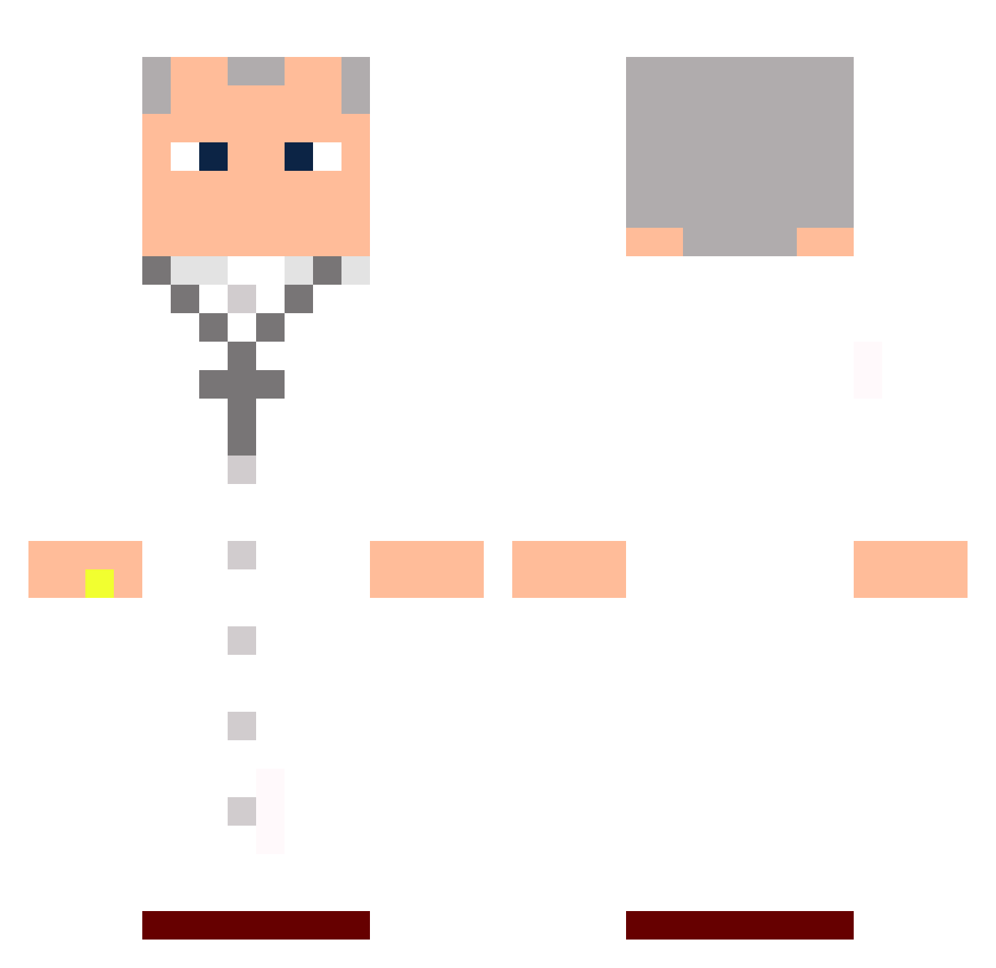 Sv2qzZI33gEwiSv2 Minecraft skin, front and back view