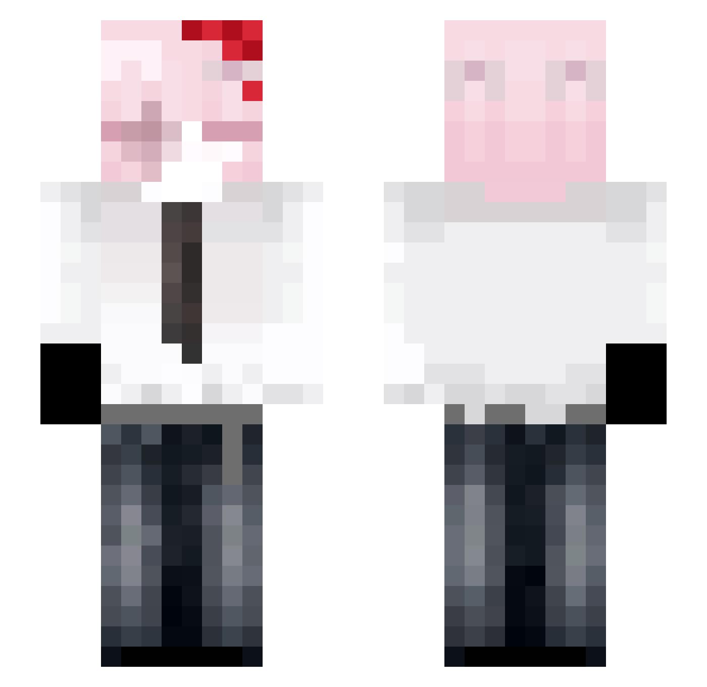 sgarth Minecraft skin, front and back view
