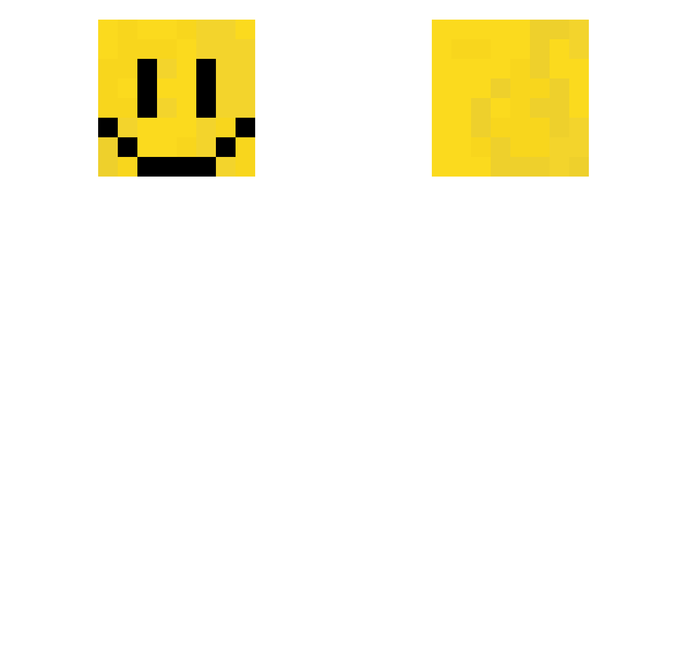 DraftySoup2441 Minecraft skin, front and back view