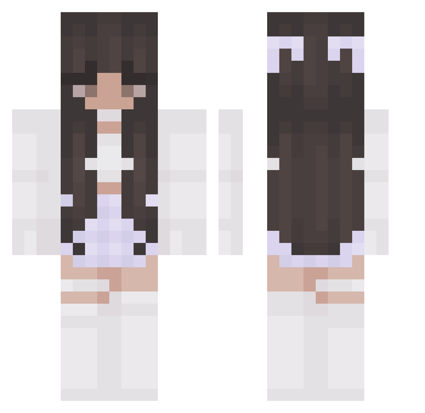 sxmx_s Minecraft skin, front and back view