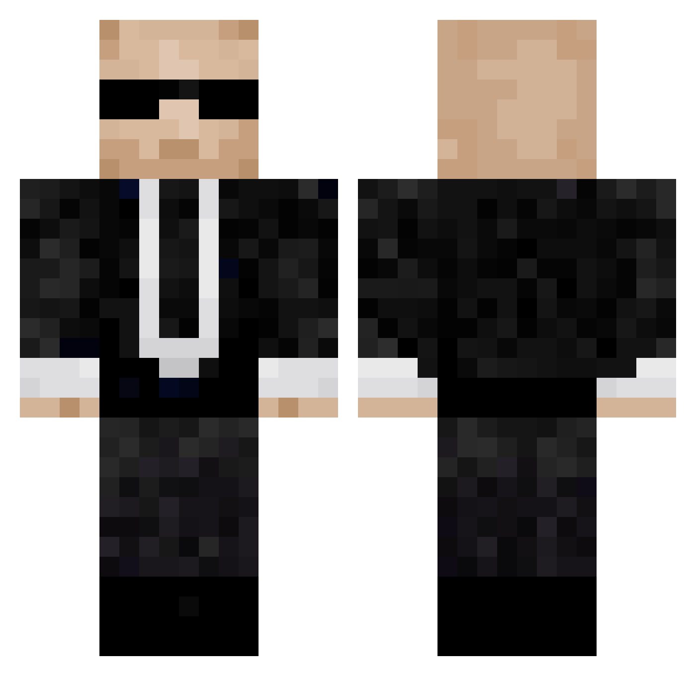 emi_ahr Minecraft skin, front and back view