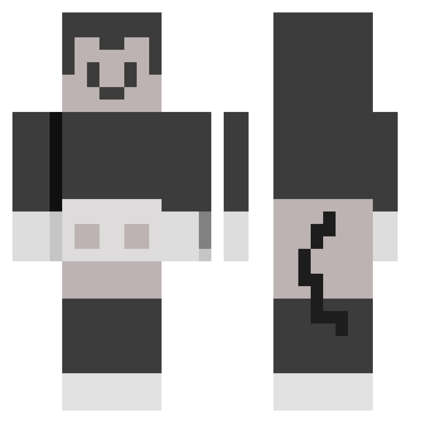 Sov3r_ Minecraft skin, front and back view