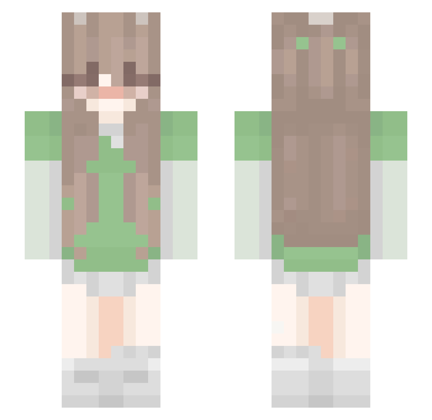_ahanotfound_ Minecraft skin, front and back view