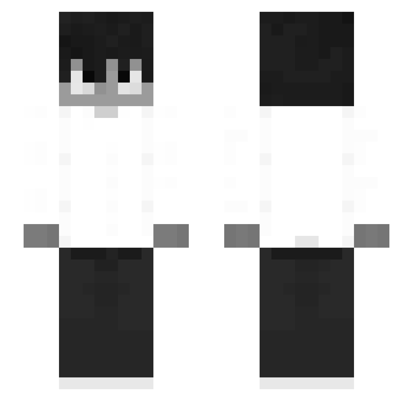 Jure_22 Minecraft skin, front and back view