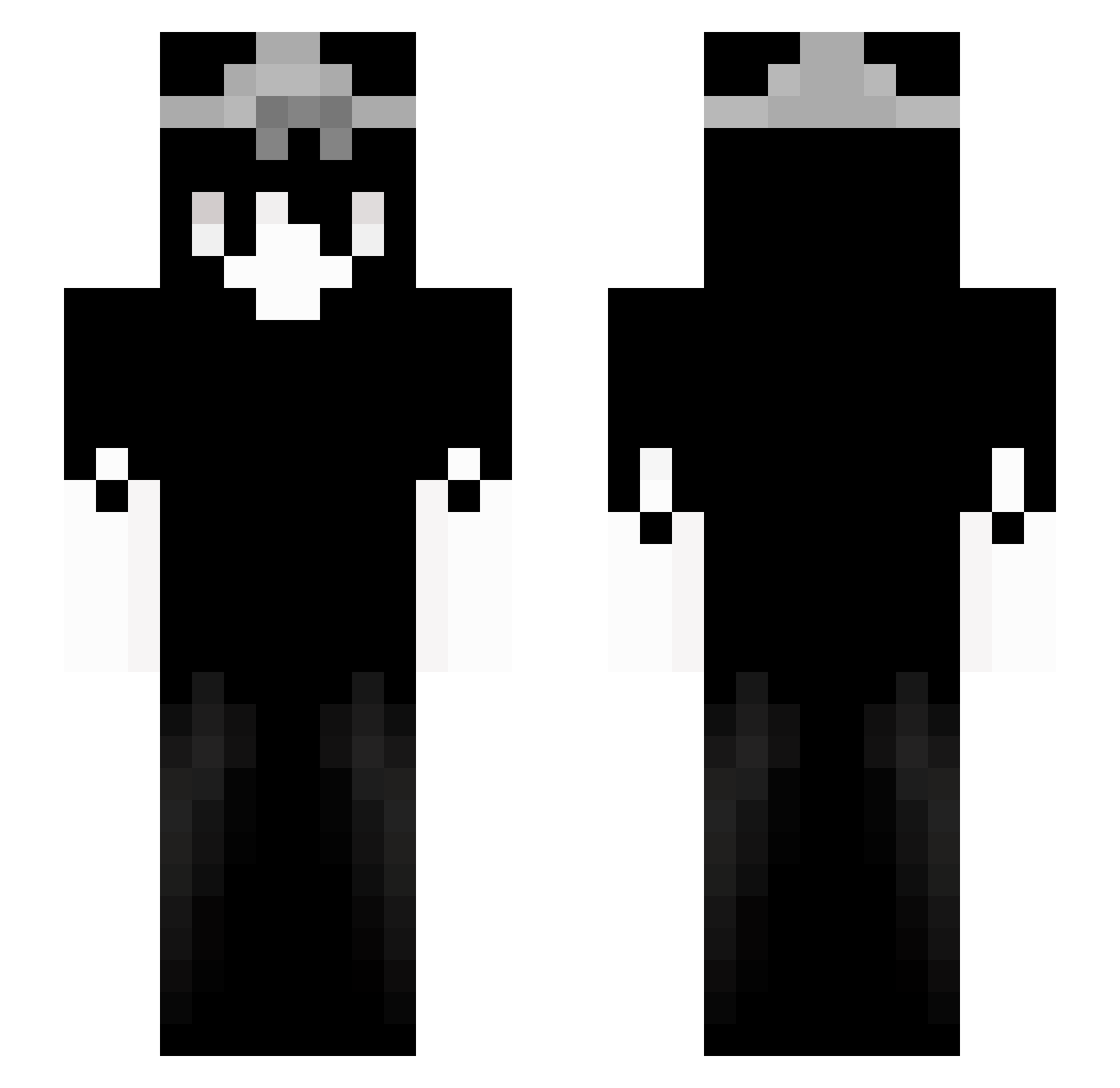 xxkaro Minecraft skin, front and back view