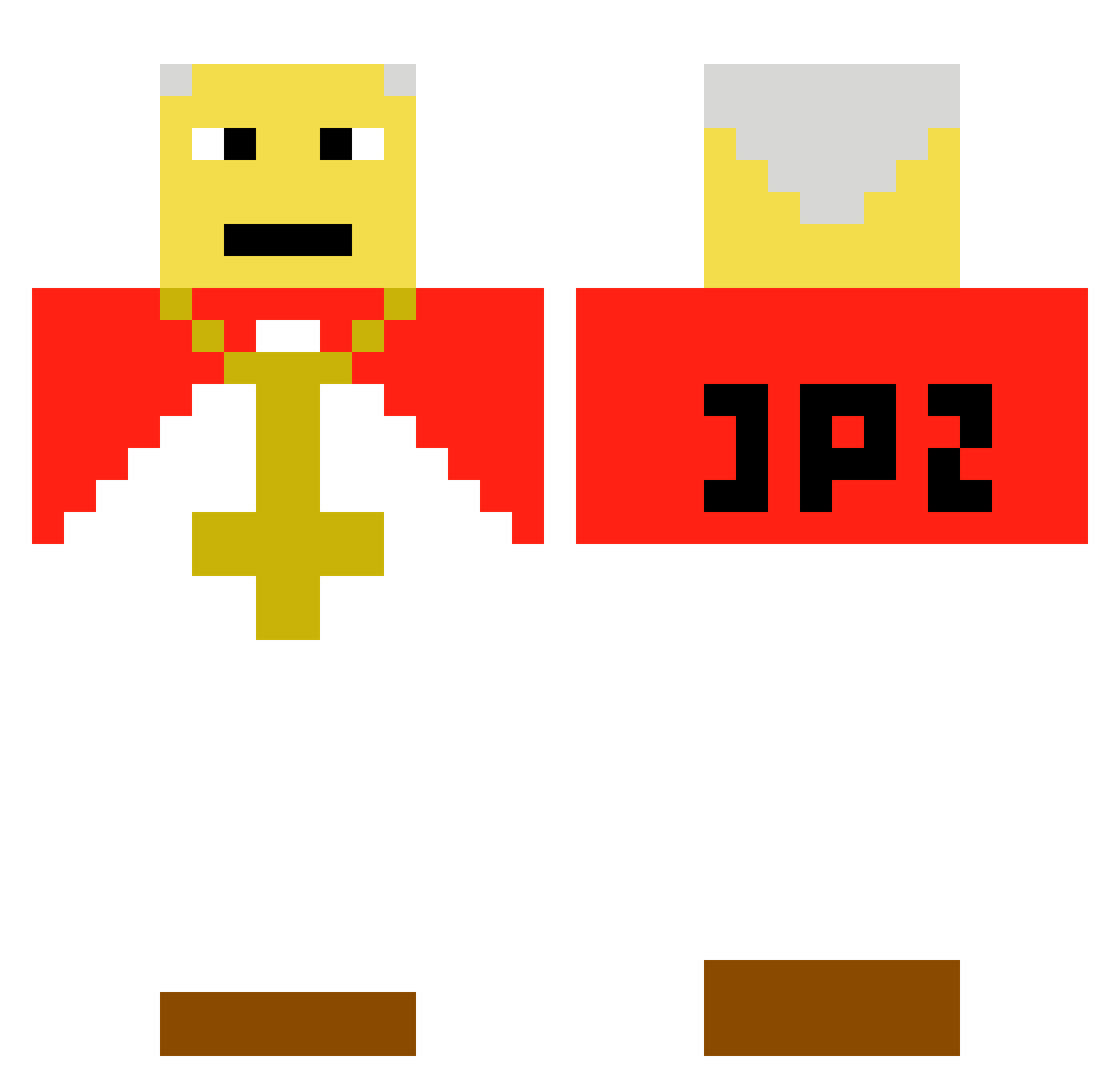 _Pap1e4Z_ Minecraft skin, front and back view