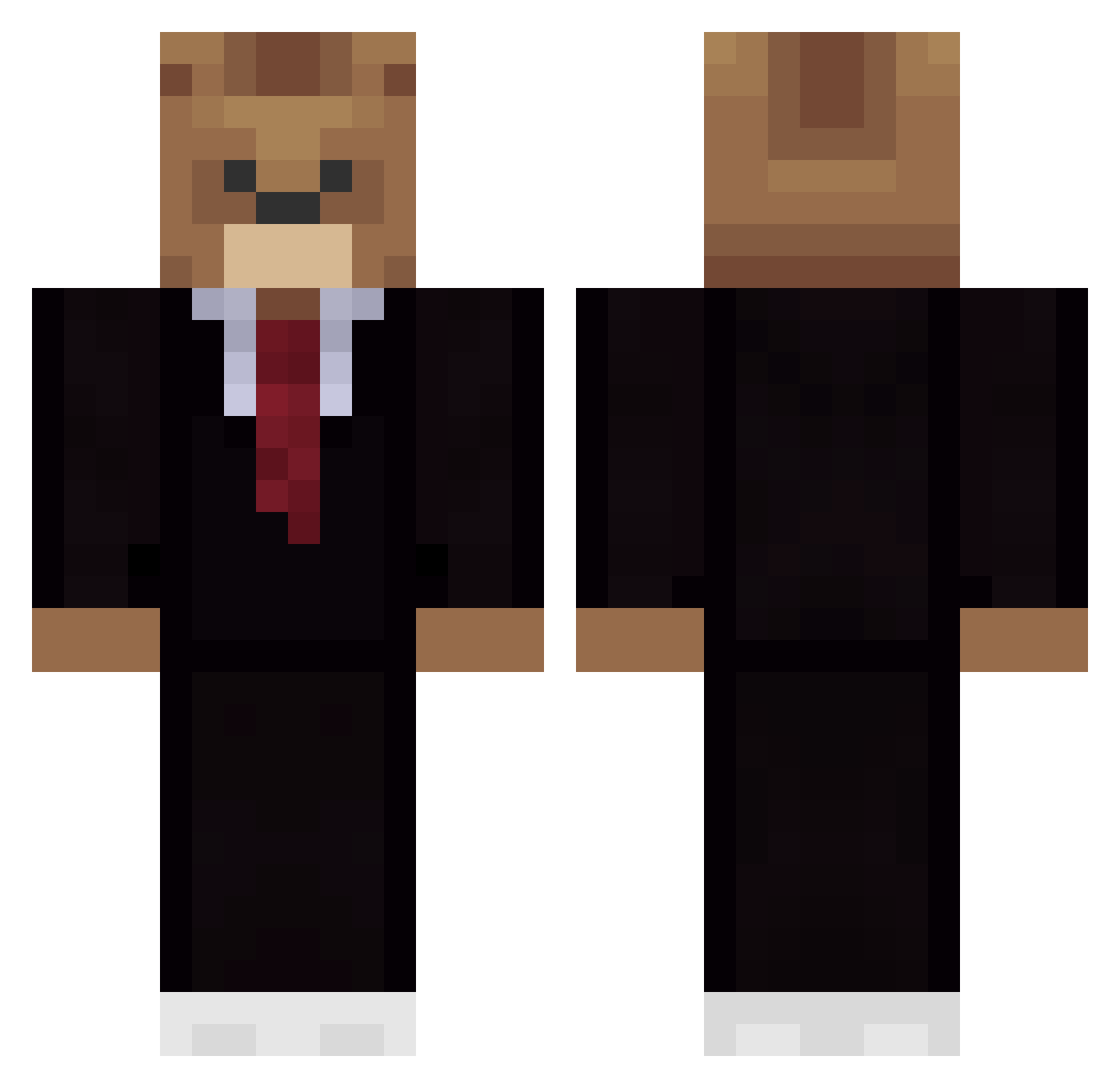baby_kidd Minecraft skin, front and back view