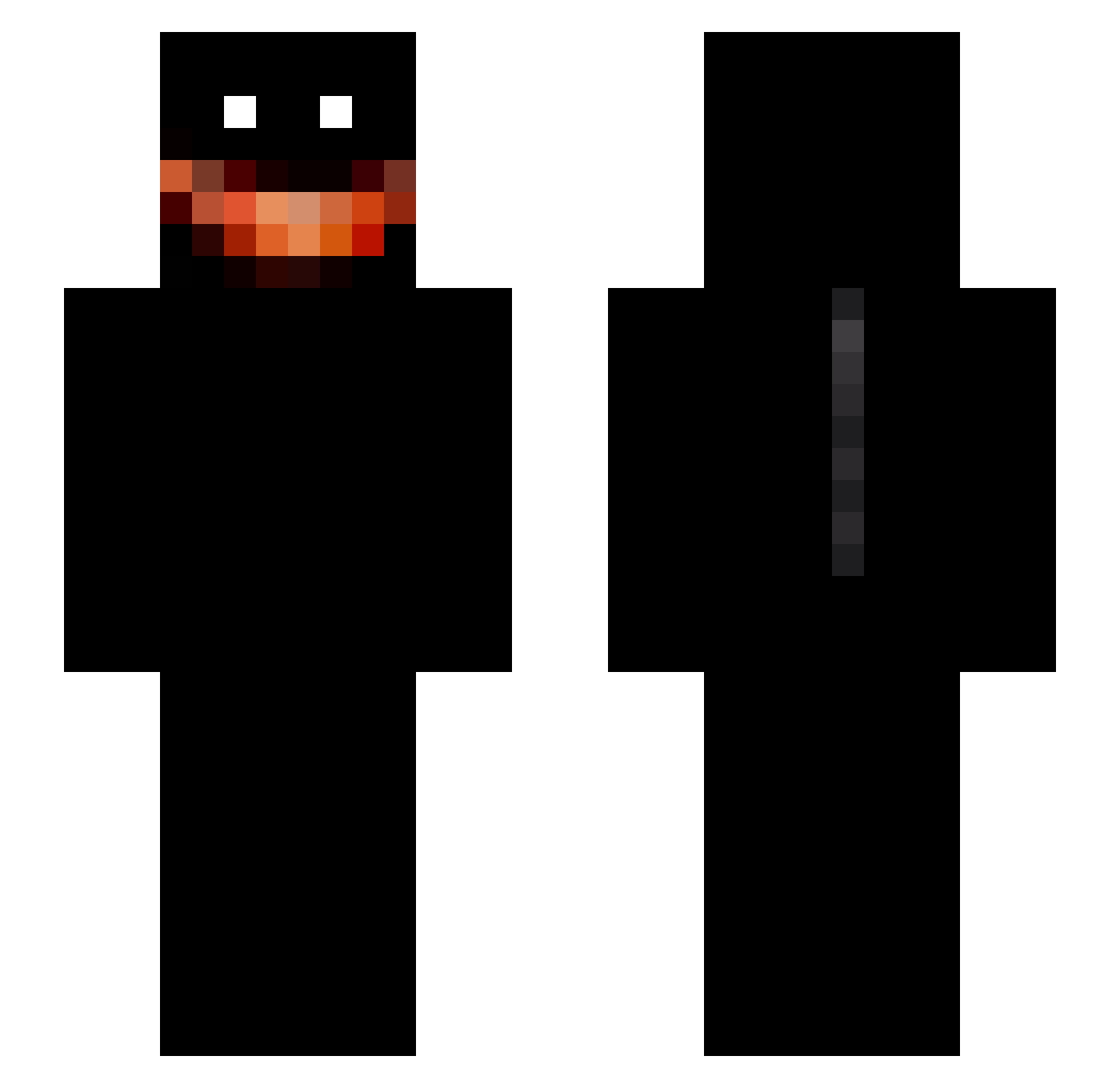 ceyceeeey Minecraft skin, front and back view