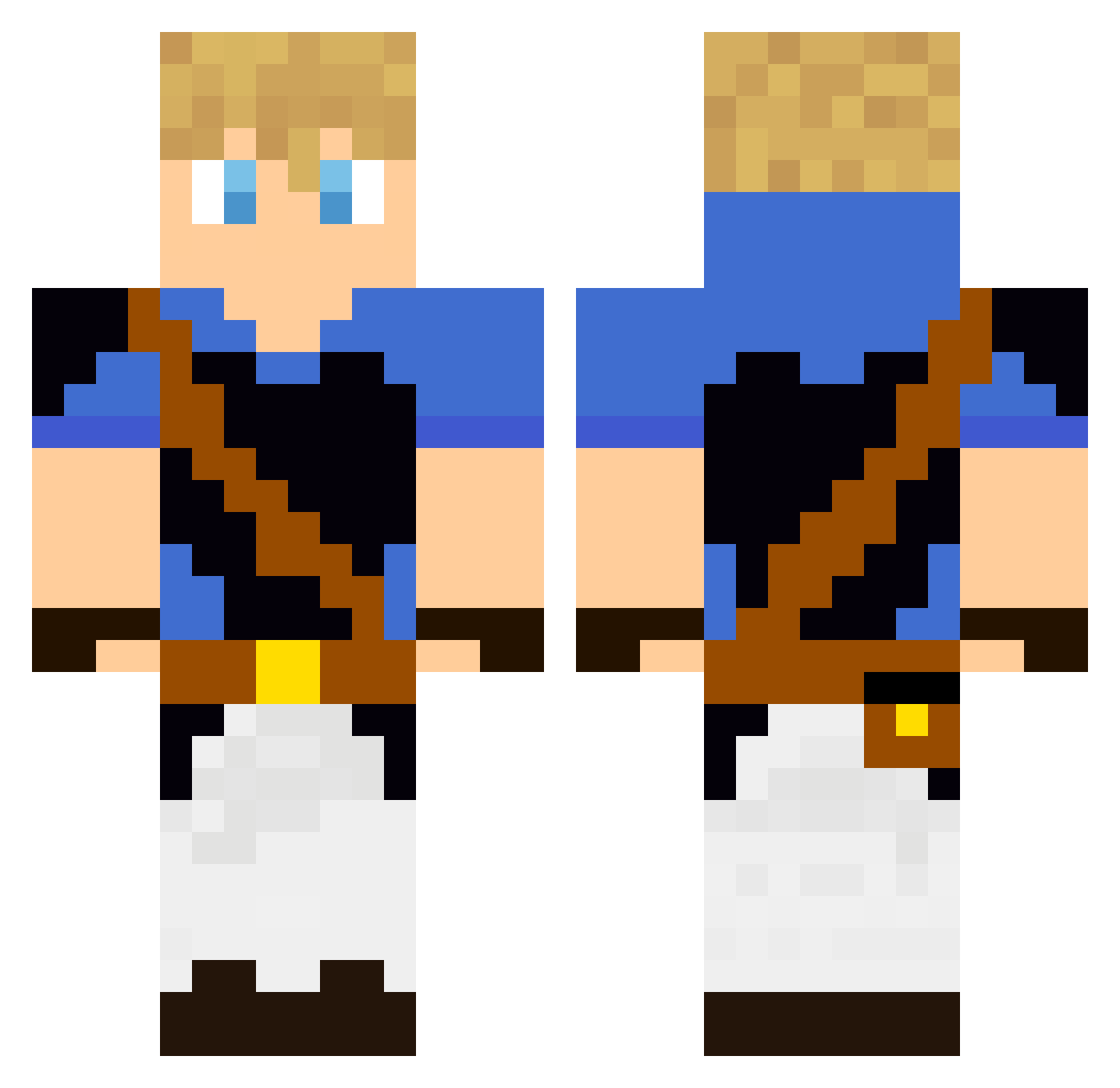 oswe0907 Minecraft skin, front and back view