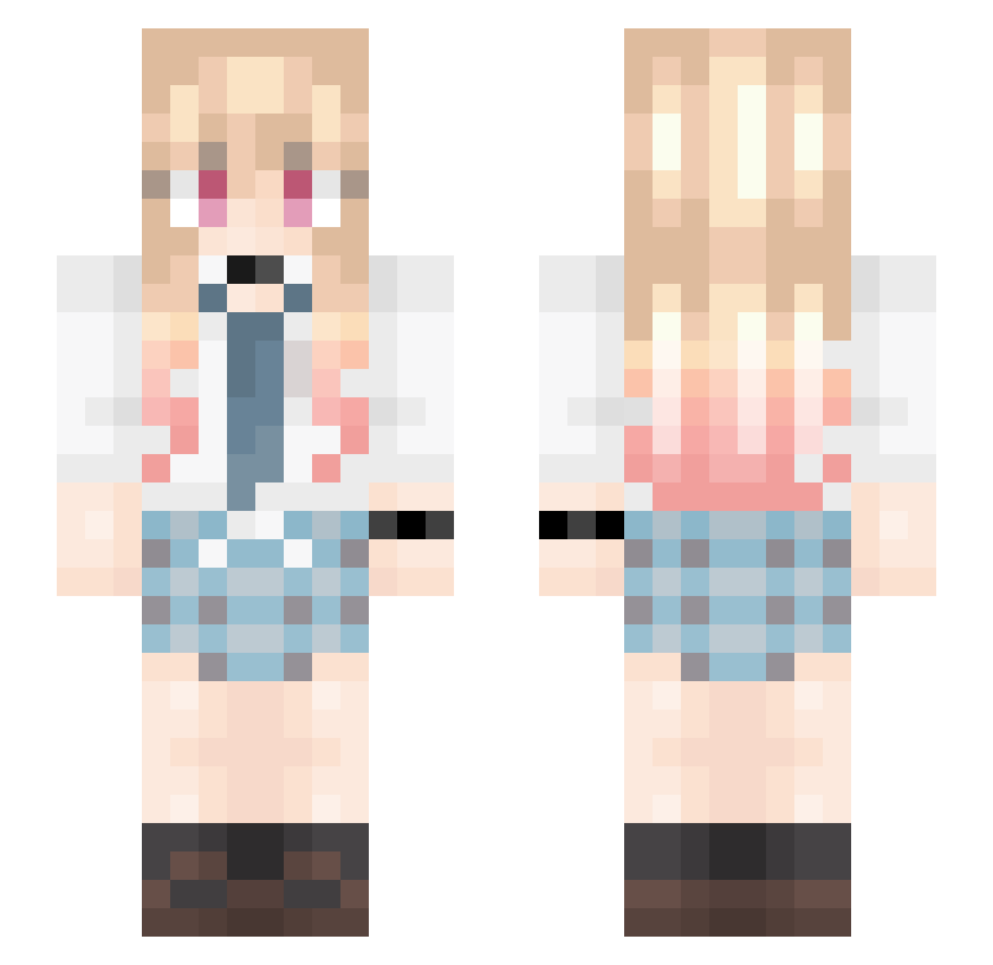 keepitgoinxav Minecraft skin, front and back view