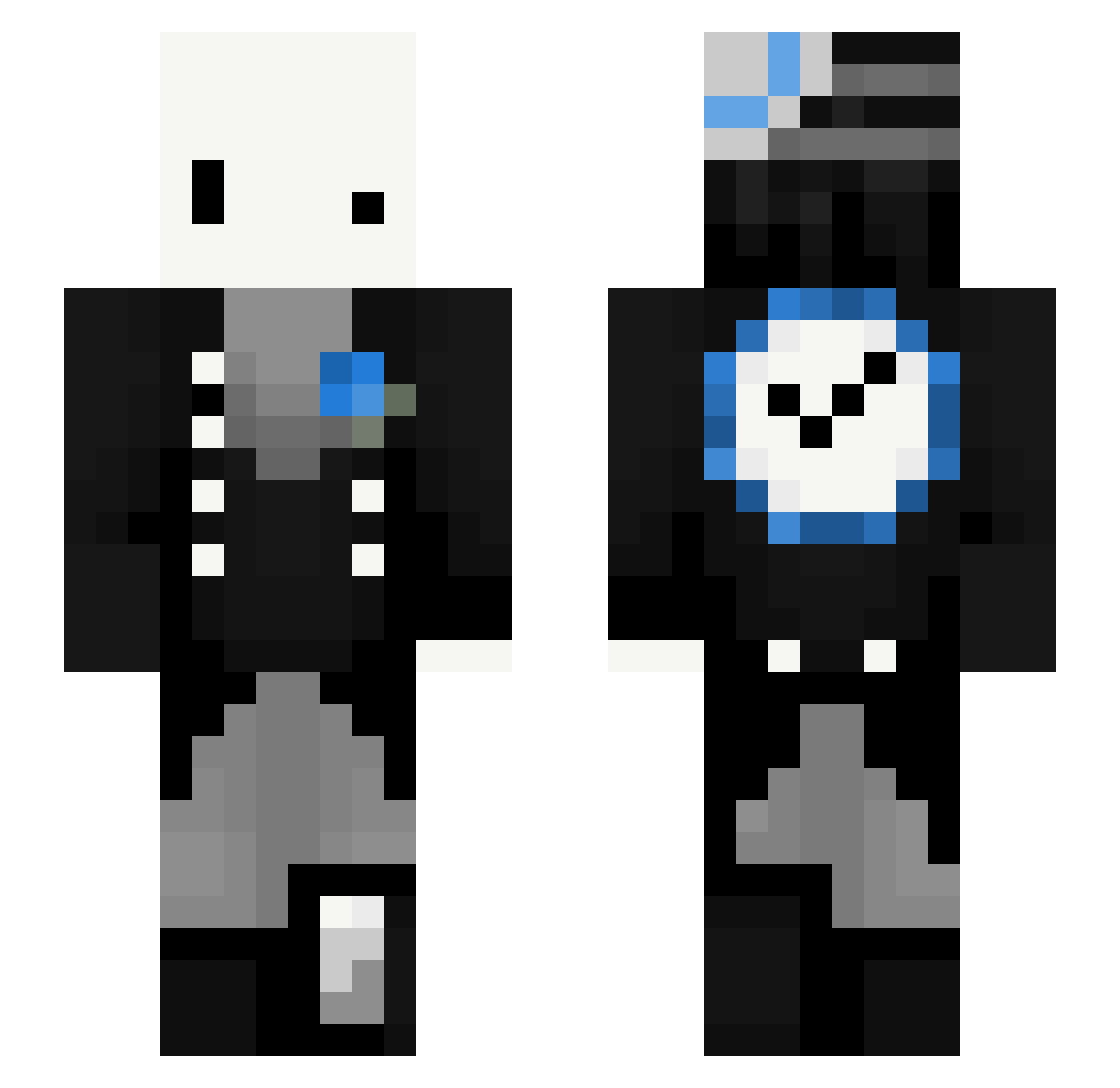 da_fici_ Minecraft skin, front and back view