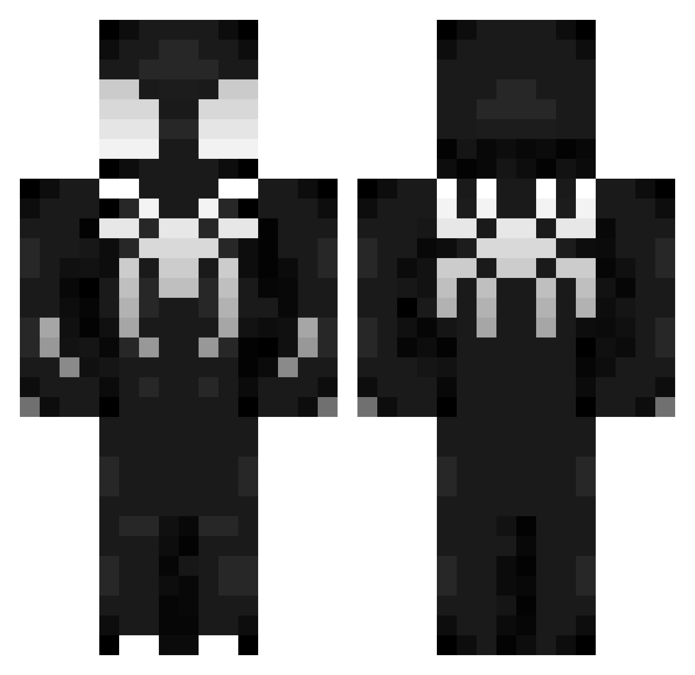 Santan_Smeed Minecraft skin, front and back view