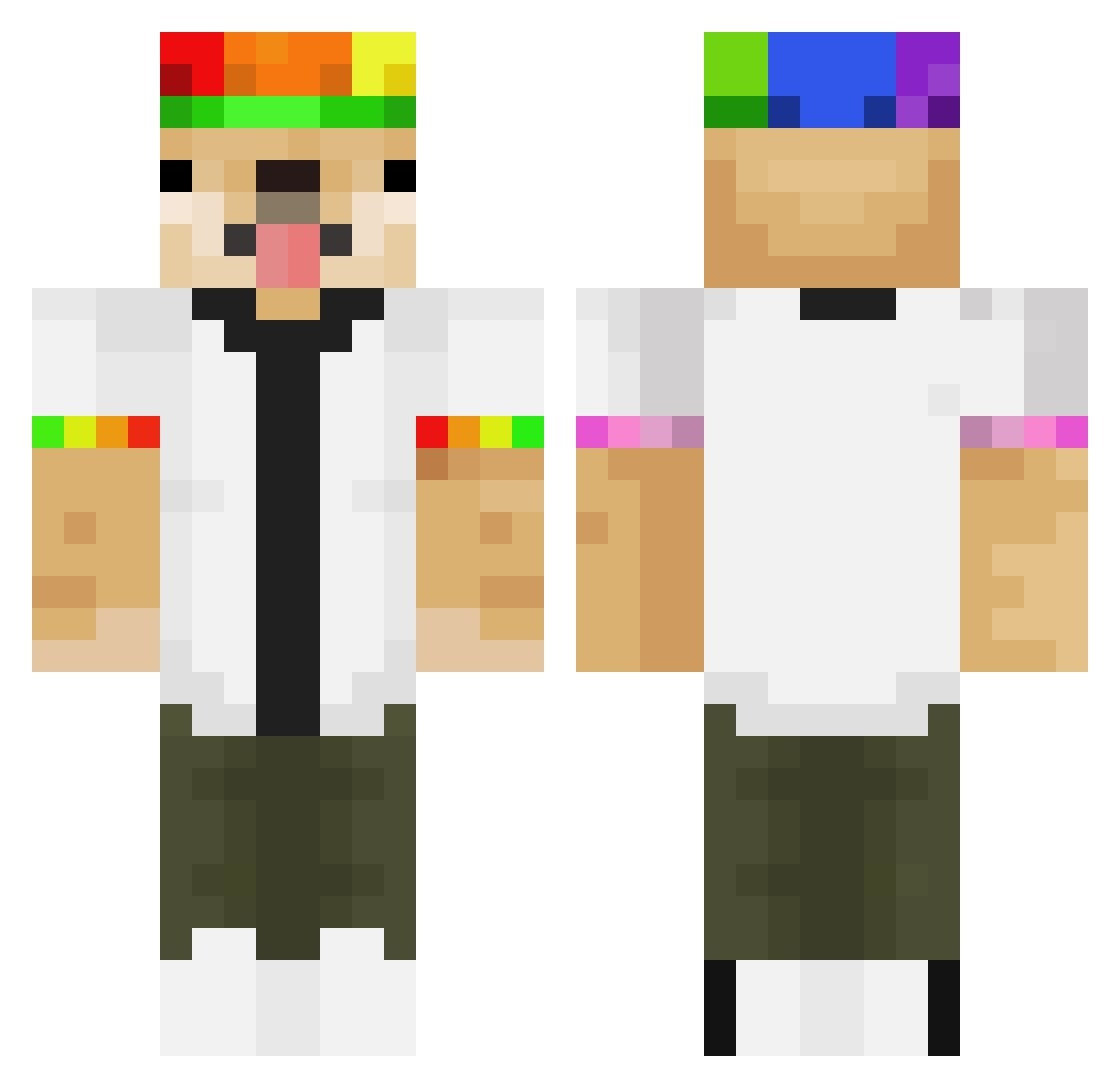 st3az_ Minecraft skin, front and back view