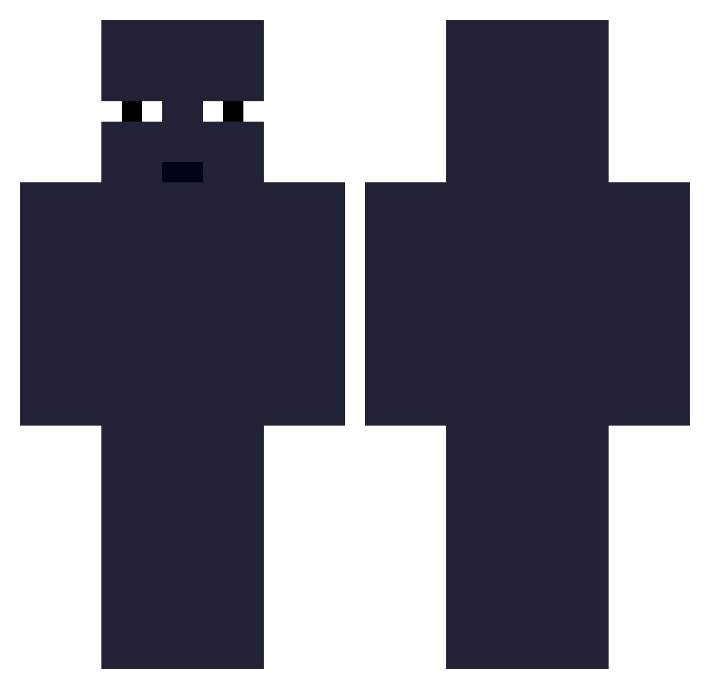 Rayfire_King Minecraft skin, front and back view