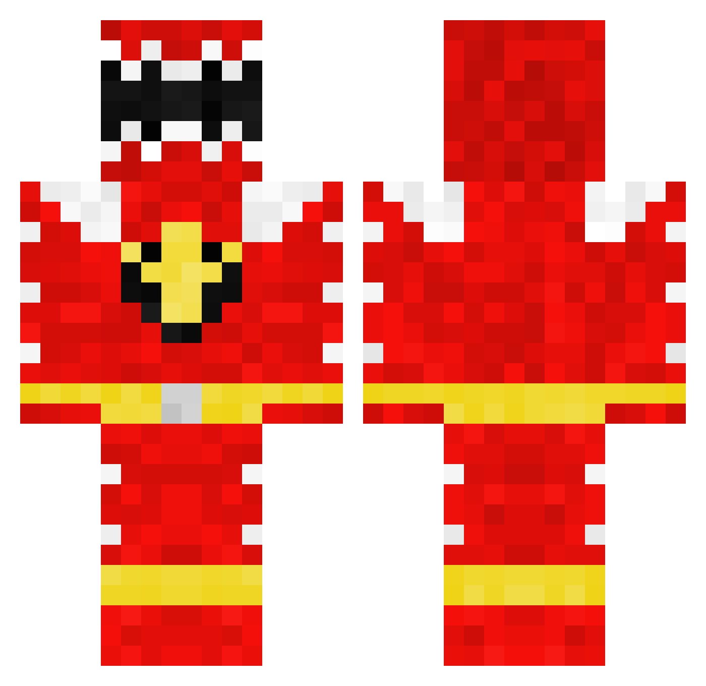minordodo2009 Minecraft skin, front and back view