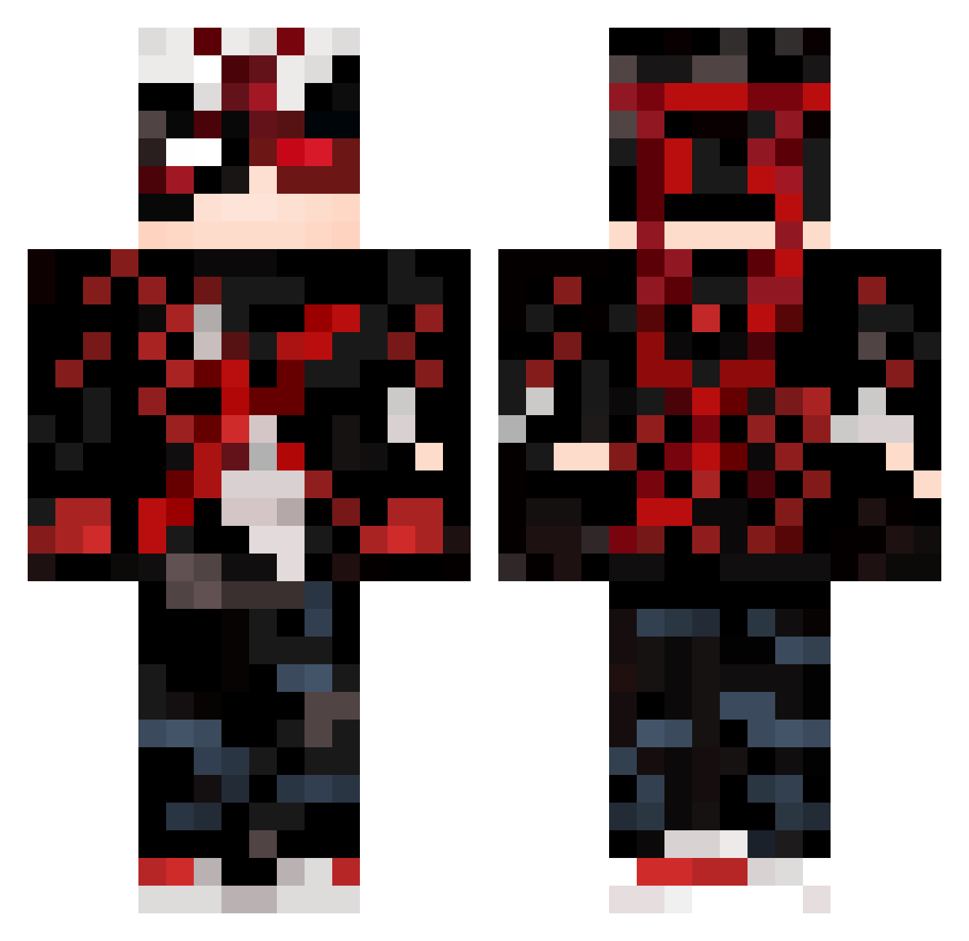 mattyminecraft1 Minecraft skin, front and back view
