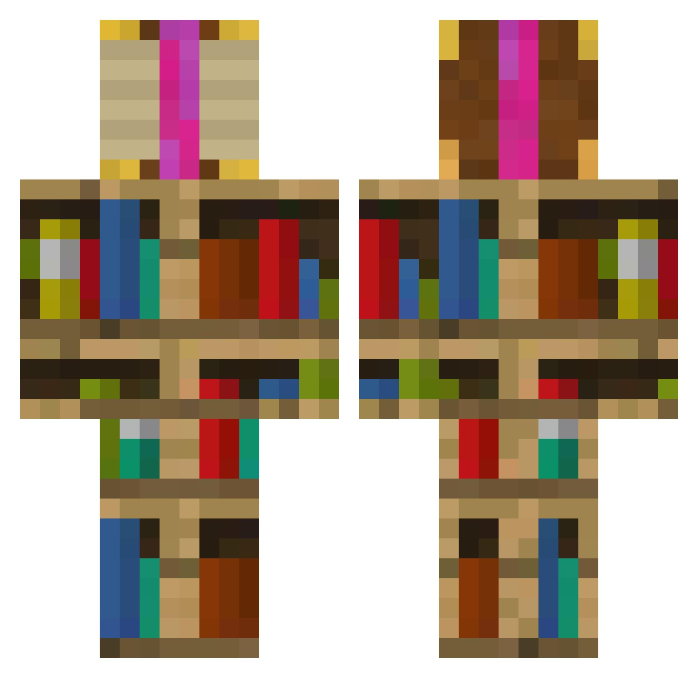 BooksSmp - library Minecraft skin