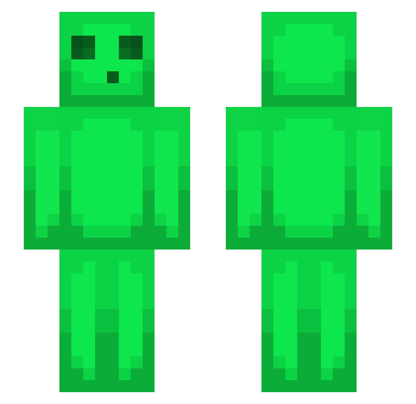 _yo_mista_white_ Minecraft skin, front and back view