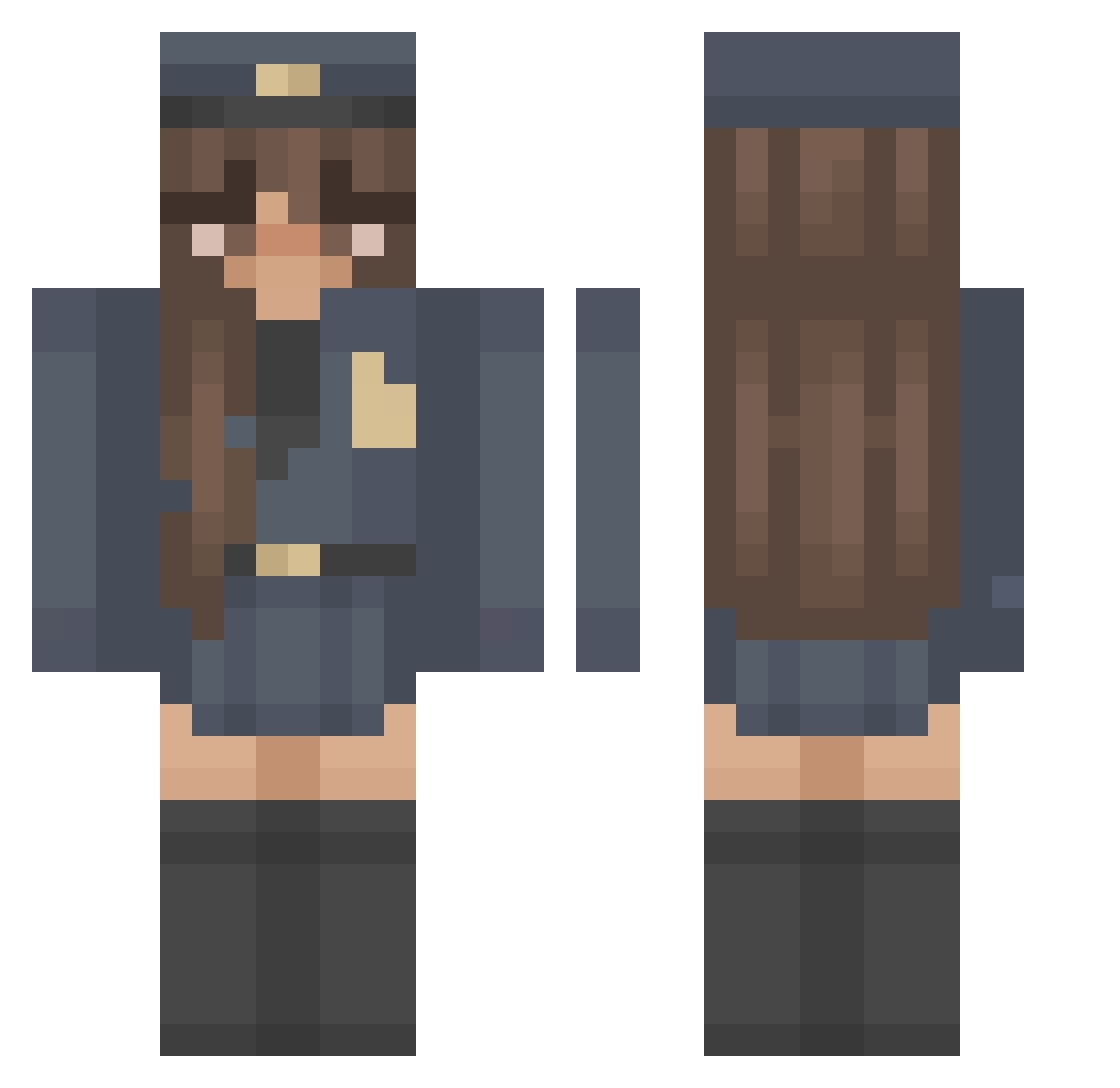 powietrzny_k44as Minecraft skin, front and back view