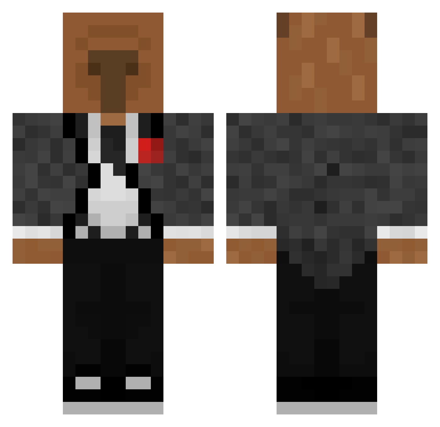 johncoa2906 Minecraft skin, front and back view